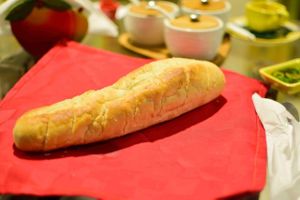 freshly baked bread at Oasis Nelva Cafe Creperie in Havana