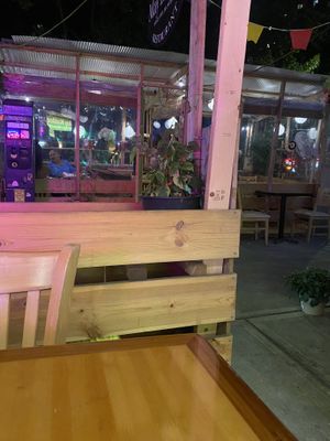 Outside seating   at May Kaidee in New York City