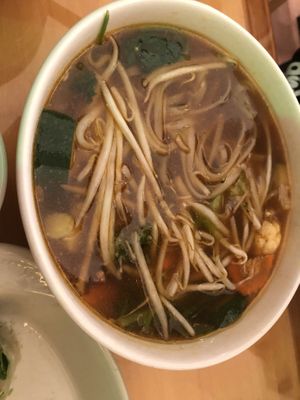 Cinnamon soup (pah loh)  at May Kaidee in New York City