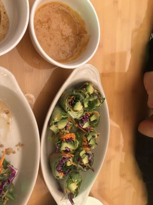 Fresh summer rolls   at May Kaidee in New York City