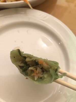 Steamed dumplings   at May Kaidee in New York City