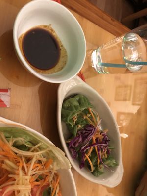 Steamed dumplings   at May Kaidee in New York City
