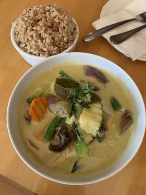 Green curry   at May Kaidee in New York City