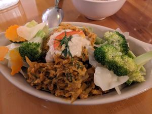 Haw Mokk North-East Thai thick curry  at May Kaidee in New York City