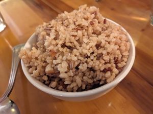 Brown-red Rice at May Kaidee in New York City