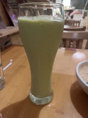 Green smoothie  at May Kaidee in New York City