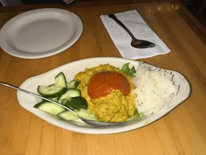 Pumpkin Hummus  at May Kaidee in New York City