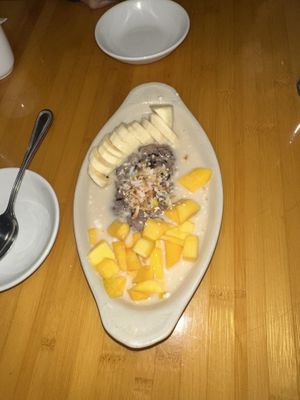 Sticky Rice Dessertt  at May Kaidee in New York City