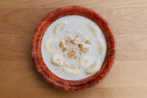 Banana with Coconut Milk Dessert at May Kaidee in New York City