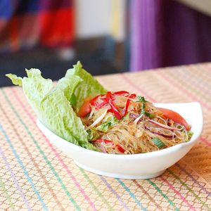 Glass noodle salad at May Kaidee in New York City