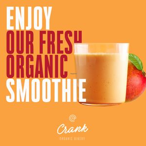 smoothie at Crank - Organic Bikery  in Milan