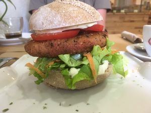 Hamburger  at Malaika in Tenerife