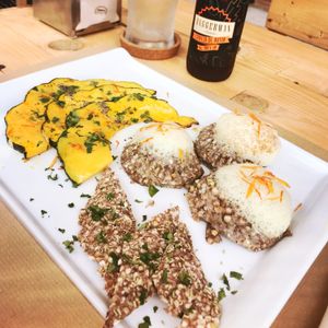 Tortelloni interpretation at Malaika in Tenerife