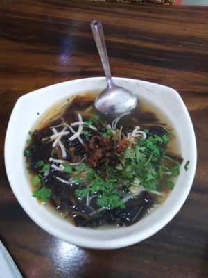 Seaweed tofu soup at Master Ruma Happy Golden Age in Phnom Penh