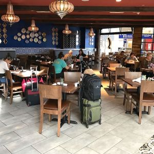 dining hall at Cafe Izmir Mediterranean Tapas in Grapevine