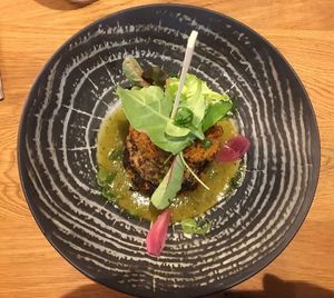 Burger /tartaar at La Petite Cuillère in Nancy