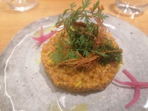 Pumpkin risotto at La Petite Cuillère in Nancy