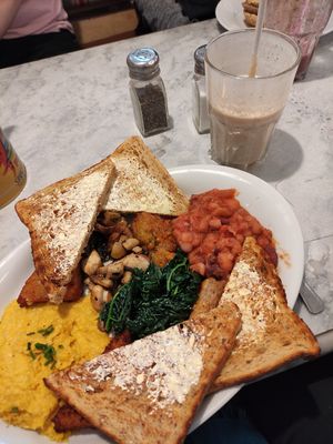 Vegan boss #Veganuary at Boston Tea Party in Bath