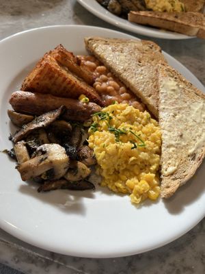 Vegan Breakfast   at Boston Tea Party in Bath
