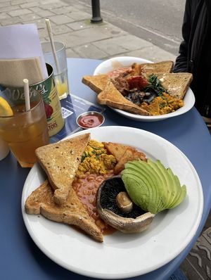 Full Vegan Breakfasts  at Boston Tea Party in Bath
