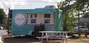 Truck at Curcuma in Austin