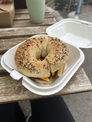 Breakfast Sandwich  at Fancy Plants Cafe in Chicago