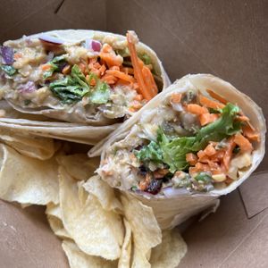 ABC Wrap  at Fancy Plants Cafe in Chicago