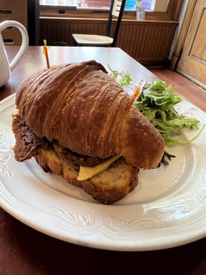 Breakfast Croissant   at Fancy Plants Cafe in Chicago