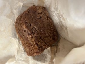 Coffee cinnamon cake  at Fancy Plants Cafe in Chicago