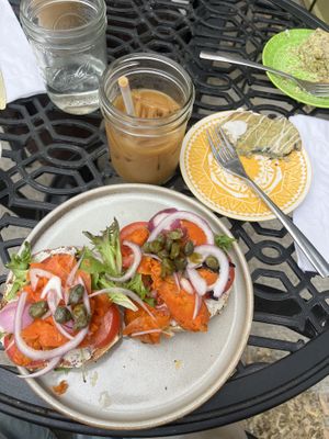 Lox  at Fancy Plants Cafe in Chicago