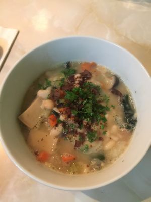 Part 2 of the 5 course dinner (reservation only) at Fancy Plants Cafe in Chicago