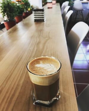 Barra de cafes at La Raiz de la Tierra in Ixtapa