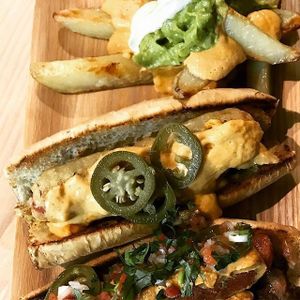 Hot Dog  at La Raiz de la Tierra in Ixtapa