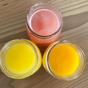 Juices at La Raiz de la Tierra in Ixtapa