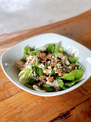 Caesar Chavez Salad. at La Raiz de la Tierra in Ixtapa