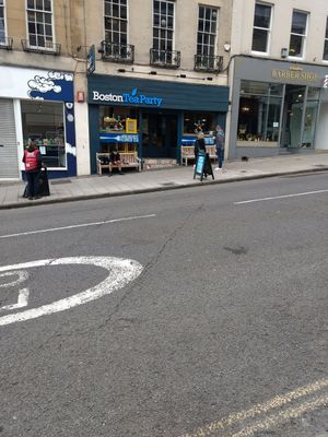 Outside at Boston Tea Party in Bristol