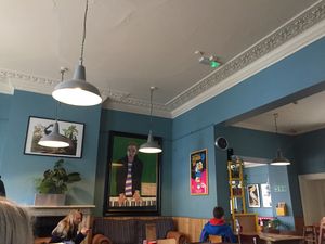 Inside Boston tea party  at Boston Tea Party in Bristol