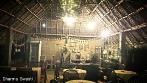 magic place raw vegan  at Dharma Swasti in Kuilapalayam
