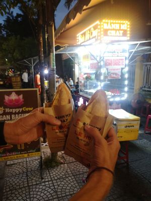 The stand at Hoi Banh My Chay - Food Stall in Hoi An