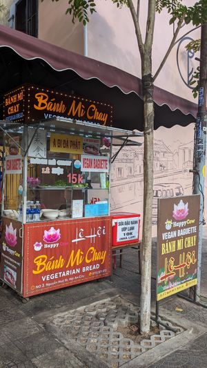 Stall at Hoi Banh My Chay - Food Stall in Hoi An