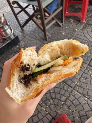 Bánh mì (15k VND)  at Hoi Banh My Chay - Food Stall in Hoi An