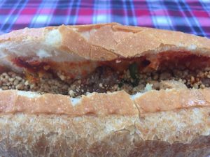 Vegan Banh Mi - Hoi An at Hoi Banh My Chay - Food Stall in Hoi An