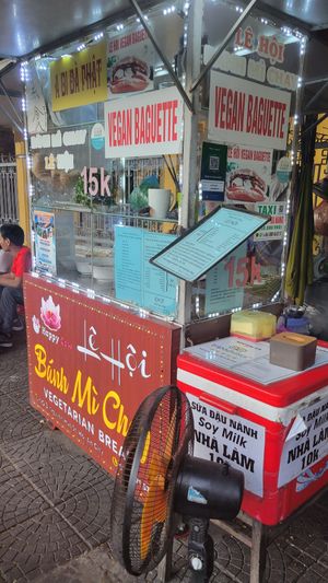 The stand at Hoi Banh My Chay - Food Stall in Hoi An