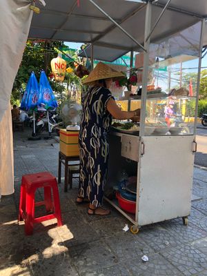 The stall at Hoi Banh My Chay - Food Stall in Hoi An