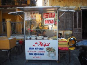 The food stall at Hoi Banh My Chay - Food Stall in Hoi An