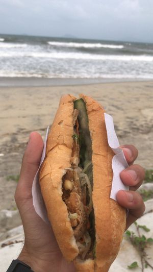 Perfect vegan lunch to take to the beach! at Hoi Banh My Chay - Food Stall in Hoi An