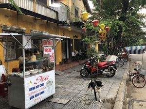 The food stall at Hoi Banh My Chay - Food Stall in Hoi An