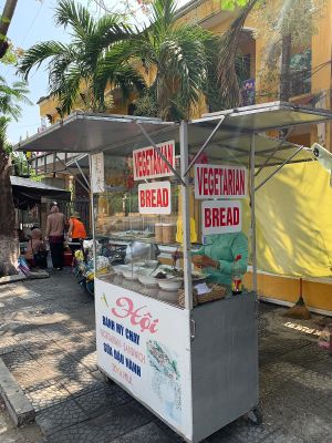the food stall at Hoi Banh My Chay - Food Stall in Hoi An