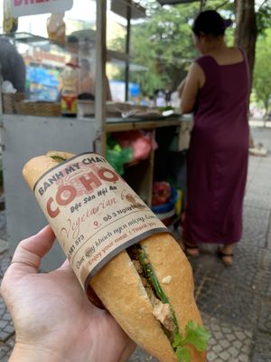 Yummy! at Hoi Banh My Chay - Food Stall in Hoi An
