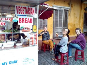 Yum!!!  at Hoi Banh My Chay - Food Stall in Hoi An